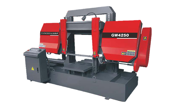 覃塘GW4250双柱龙门卧式带锯床