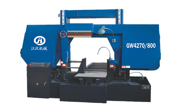 覃塘GW4270/800双柱龙门卧式带锯床